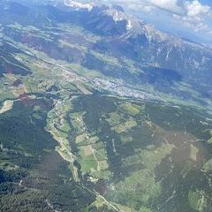 Verortung via Georeferenzierung der Kamera: Aufgenommen in der Nähe von Schladming, Österreich in 3100 Meter